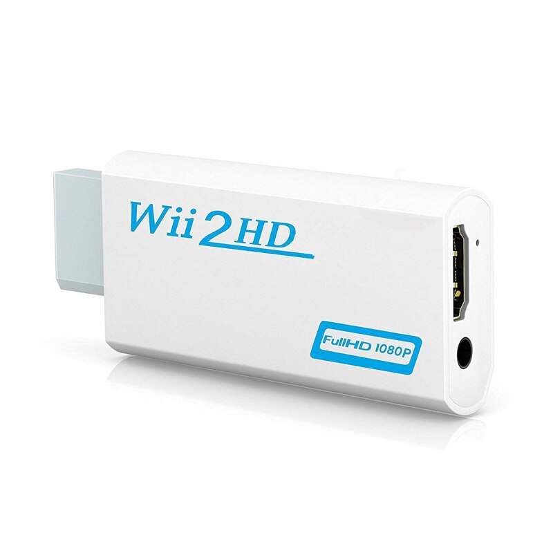 5Pcs Wii HDMI ȣȯ ȯ Ǯ HD 1080P  PC HDTV  ÷ Wii2HDMI-compatible ȯ